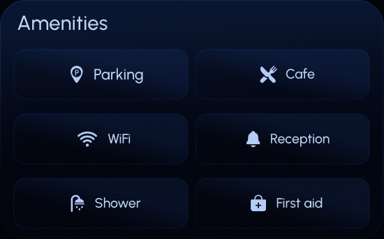 Club amenities